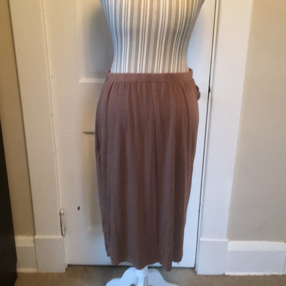Beige skirt